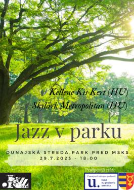 Jazz v parku, 29.7.2023 18:00