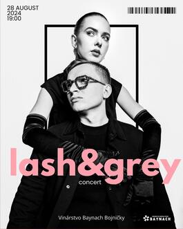 Koncert Lash & Grey, 28.8.2024 19:00