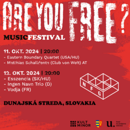 Hudobný festival Are You FREE?, 11.10.2024 20:00