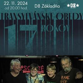 Transylvánske Obedy - koncert "17 rokov", 22.11.2024 20:00