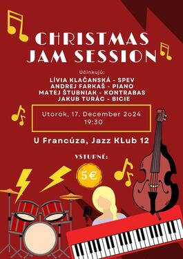 CHRISTMAS JAM SESSION @ U Francúza, 17.12.2024 19:30