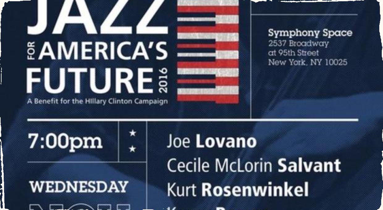 Jazz sa vyjadril ku americkej politike: Hudobníci hrajú benefit pre Hillary Clintonovú